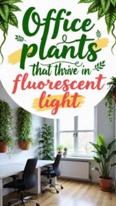 Office Plants That Thrive Under Fluorescent Light