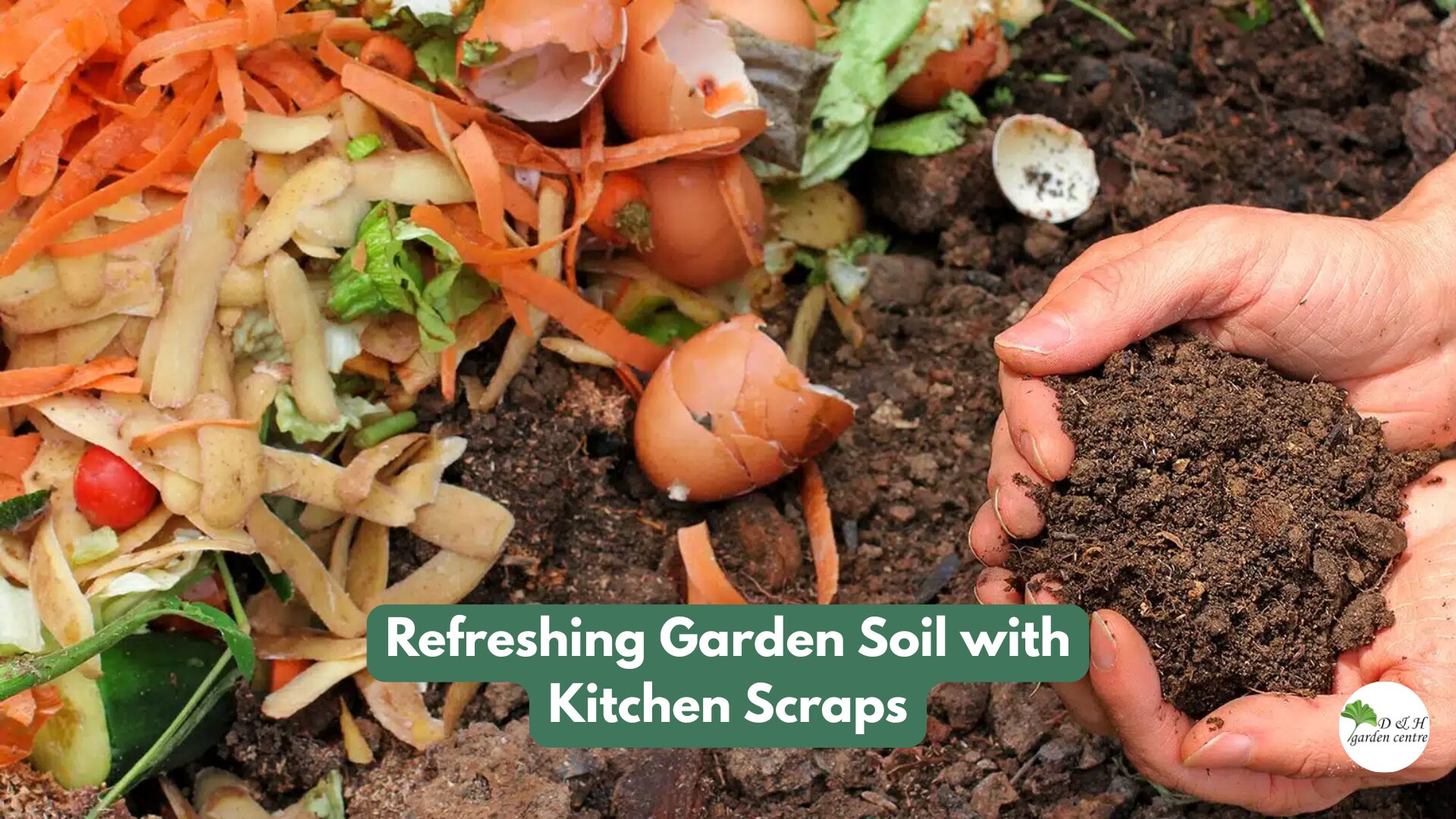 Refreshing Garden Soil with Kitchen Scraps