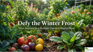 Getting key crops started now gives them time to establish strong root systems, spreads workload through the season, and frees up space later for succession planting.